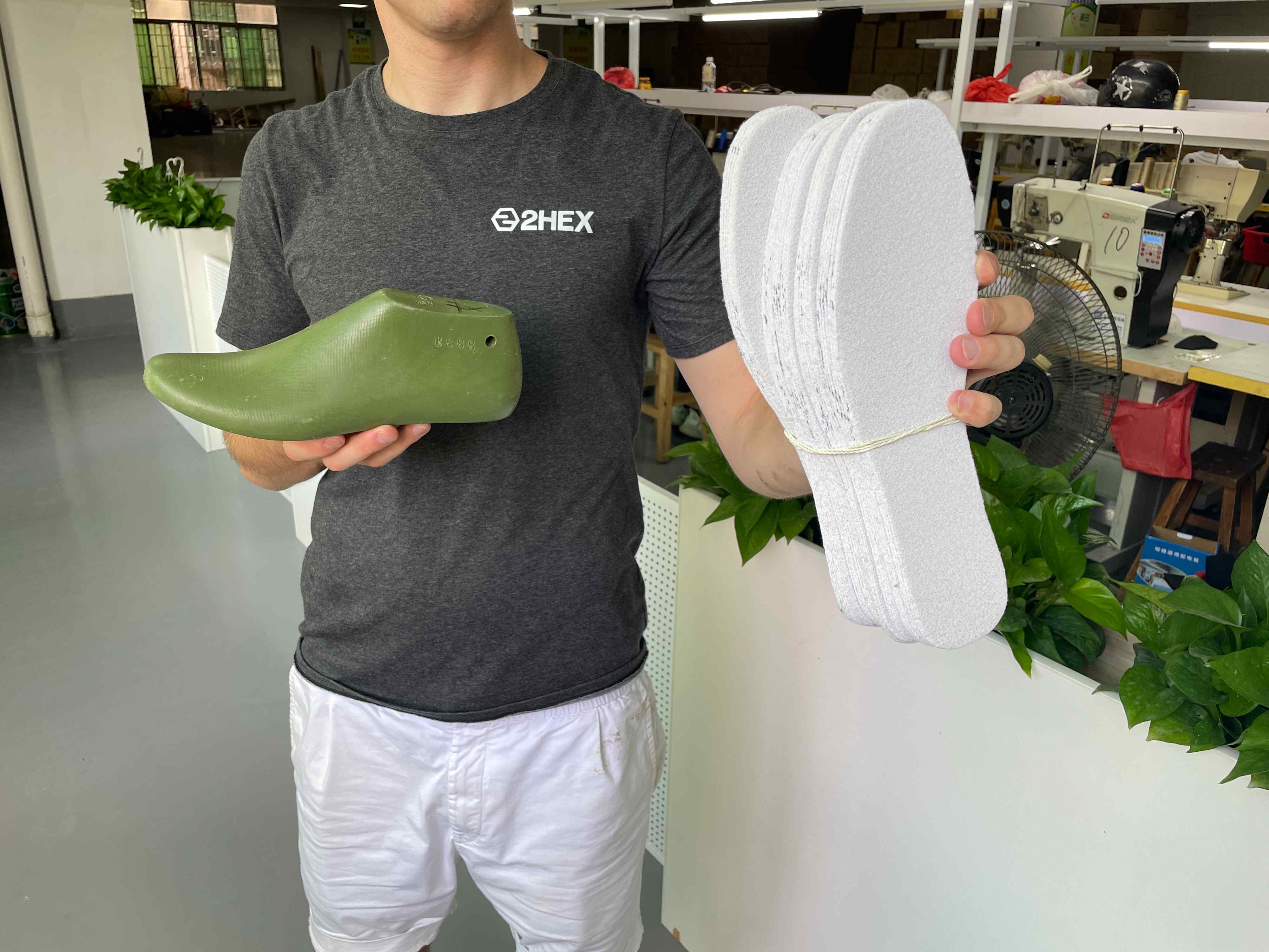 Sportshoes Factory Production