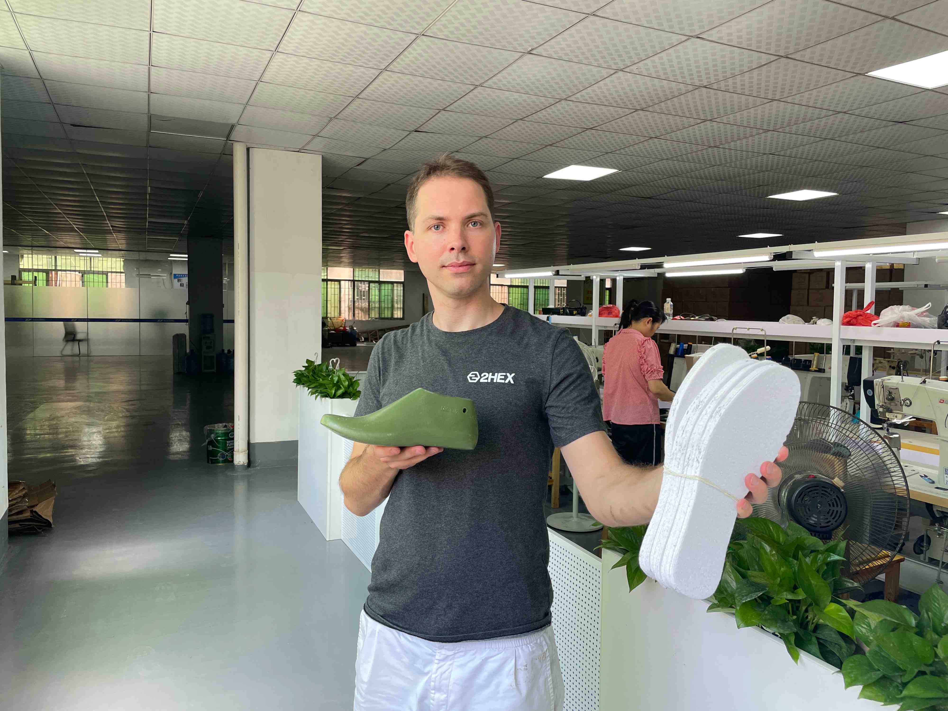 Sportshoes Factory Production