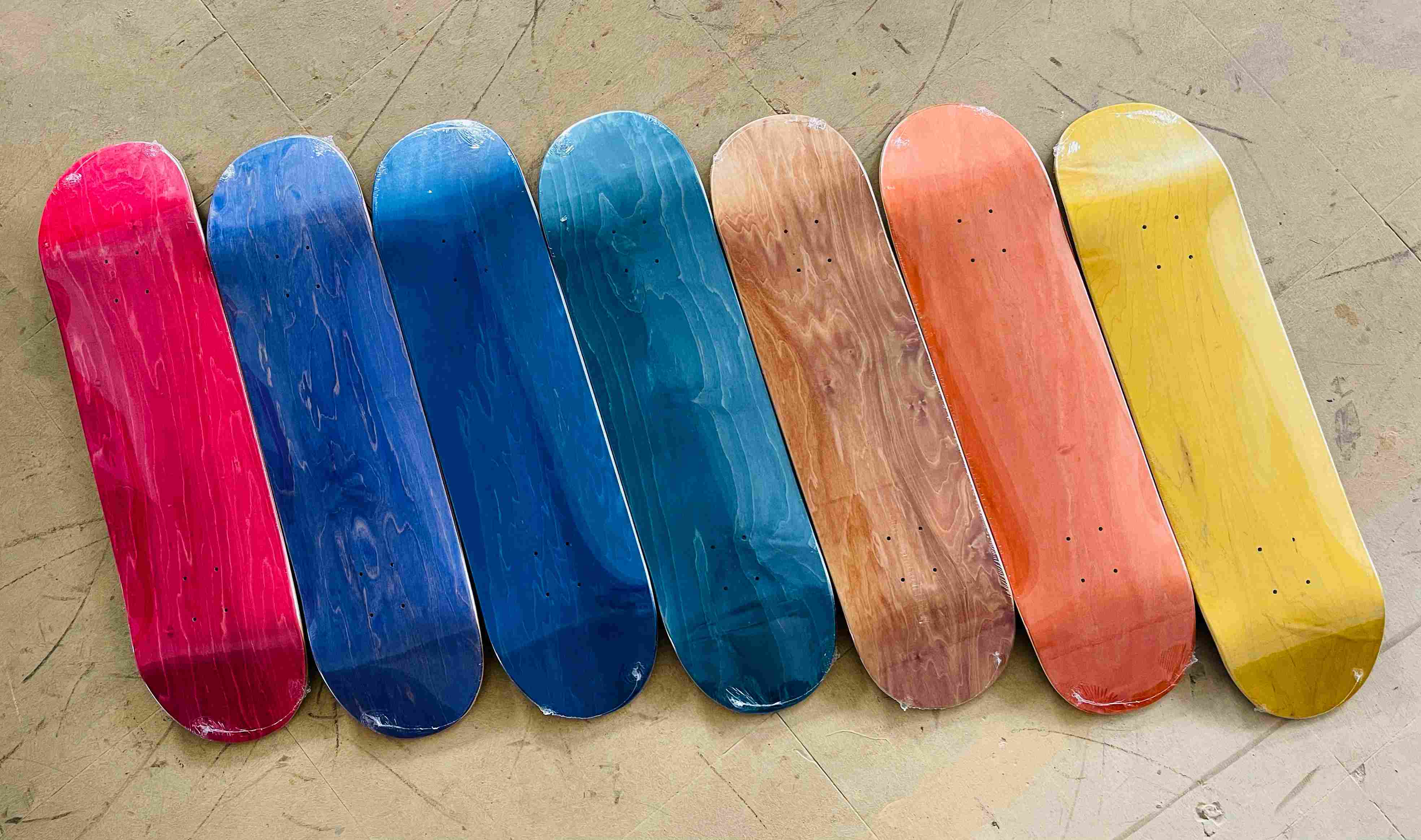 Skateboard Factory Production